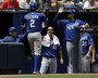 Chris Getz Throws Out Braves' Francisco at Home
