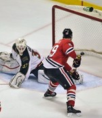 Blackhawks Take Game 1 in Overtime