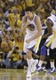 Bogut Elevates for Slam on Diaw