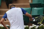 Youzhny Destroys Racket in French O