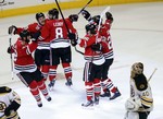 Shaw's Deflection Lifts Blackhawks 
