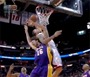 Michael Beasley with the Putback over Gasol