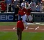 Obama Throws Out First Pitch