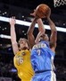 Billups inbounds off Kobe's back