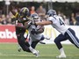 CFL Players Pulls Leon Lett on TD Attempt