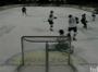 Puck Splits in Half