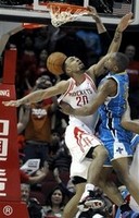 David West Dunks On Jared Jeffries