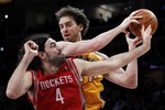 Lakers Edge Rockets in OT