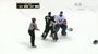 Goalies Fight in Penguins' Win