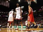 Heat's Big Three Top Rockets