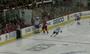 Hockey Check Breaks Glass