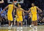 Lakers Pull Even With Hornets