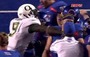 Oregon's Blount Punches BSU's Hout