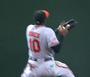 Say Hey Adam Jones (O's Outfielder Makes Over the Shoulder Grab)