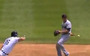 Indians' Cabrera Goes Behind the Back on Double Play