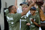 One-Armed Veteran Makes Great Grab