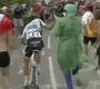 Contador Punches Heckler During Tour De France