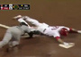 Utley Makes Big Dive to Get Inside-the-Park HR