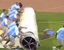 Royals' Field Crew Nearly Crush Employee